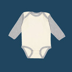 Infant Long Sleeve Baby Rib Bodysuit
