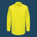 Men's Enhanced & Hi-Visibility Long Sleeve Work Shirt