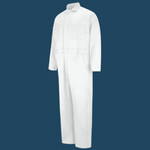 Men's Tall Button-Front Cotton Coverall