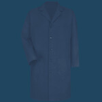 Button Front Lab Coat Extended Sizes