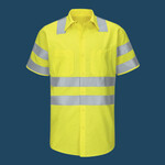 Men's Tall Enhanced & Hi-Visibility Work Shirt