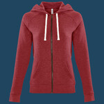 Women's Malibu Raglan Full-Zip Hoodie Sweatshirt