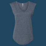 Women's Festival Sleeveless Deep V-Neck T-Shirt