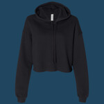 Women's Crop Fleece Hoodie Sweatshirt