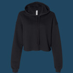 Women's Crop Fleece Hoodie Sweatshirt