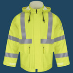 Men's Hi-Visibility Flame-Resistant Rain Jacket