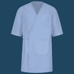 Men's Collarless Butcher Wrap