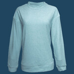 Women's Weekend Terry Mock Neck Pullover