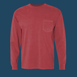 Heavyweight Ring Spun Long Sleeve Pocket Tee