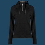 Women's FitFlex French Terry Quarter-Zip Hooded Pullover