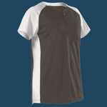 Girls' Two Button Fastpitch Jersey