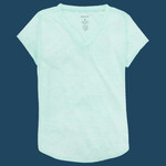 Girls' Snow Heather V-Neck T-Shirt