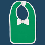Infant Baby Rib Bow Tie Bib