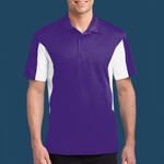 Side Blocked Micropique Sport Wick ® Polo
