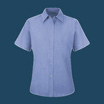 Women's Short Sleeve Specialized Pocketless Work Shirt