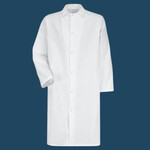 Unisex Gripper - Front Butcher Frock - No Pockets