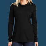Women's PosiCharge ® Tri Blend Wicking Long Sleeve Hoodie