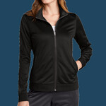 Women's Tricot Sleeve Stripe Track Jacket