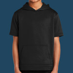 Youth Sport Wick ® Fleece Short Sleeve Hooded Pullover