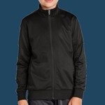 Youth Tricot Sleeve Stripe Track Jacket