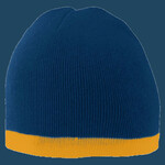 Two-Tone Knit Beanie