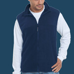 Men's USA-Made Full-Zip Fleece Vest