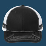 Two Stripe Snapback Trucker Cap