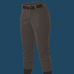 Girls' Fastpitch Softball Pants with Belt Loops