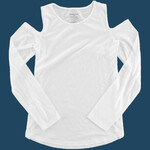 Women's Cold Shoulder Long Sleeve T-Shirt