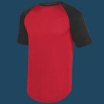Youth Wicking Short Sleeve Baseball Jersey