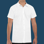 Poly/Cotton Cook Shirt Longer Length