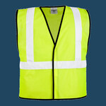 Unisex Hook-and-Loop Mesh Vest