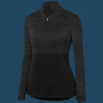 Women's Shadow Tonal Heather Quarter-Zip Pullover