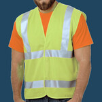 Unisex USA-Made Economy Class 2 ANSI Vest