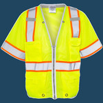 Unisex Premium Brilliant Series® Heavy Duty Class 3 Vest