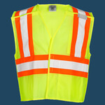 Unisex Contrasting Mesh Breakaway Vest