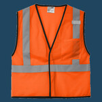 Ansi 107 Class 2 Economy Mesh One Pocket Vest
