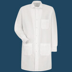 Unisex Poplin Specialized Cuffed Lab Coat
