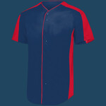 Full-Button Baseball Jersey