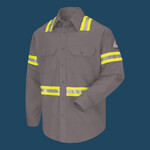 Men's Tall Enhanced Visibility Uniform Shirt