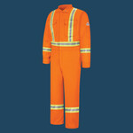 Men's Premium Coverall with CSA Compliant Reflective Trim - EXCEL FR® ComforTouch®.