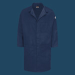 Men's Concealed Snap Front Lab Coat - EXCEL FR® ComforTouch® - 6 oz.