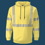 Men's Tall Hi-Visibility Hooded Sweatshirt