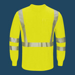 Men's Tall Hi-Visibility Lightweight Long Sleeve T-Shirt