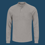 Men's Long Sleeve Henley Shirt- CoolTouch®2