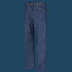 Men's Extended Sizes Flame Resistant Classic Fit Pre-Washed Denim Jean