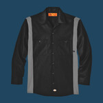Men's Tall Industrial Colorblocked Long Sleeve Shirt