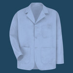 Unisex Lapel Counter Coat