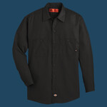 Men's Tall Industrial Long Sleeve Work Shirt