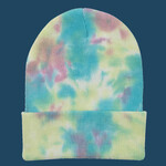 12" Tie-Dyed Cuffed Beanie